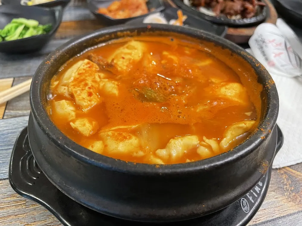 Kimchi Tofu Soup